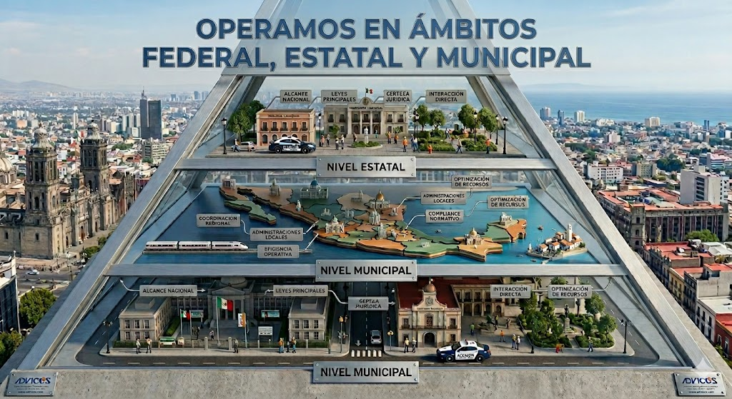 Cobertura Federal, Estatal y Municipal